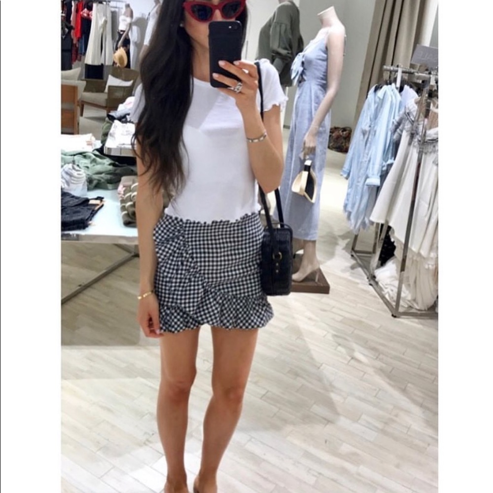 Gingham Skort - image 2